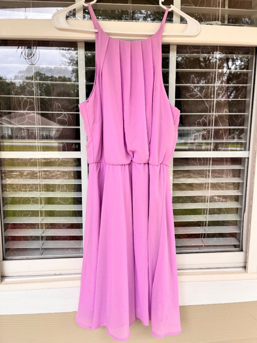 New Francesca's Blue Rain women’s purple Dress Size medium